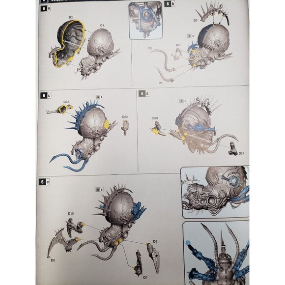 Warhammer 40k Chaos Space Marine Bits Warpforged Venomcrawler - Picture 8 of 9